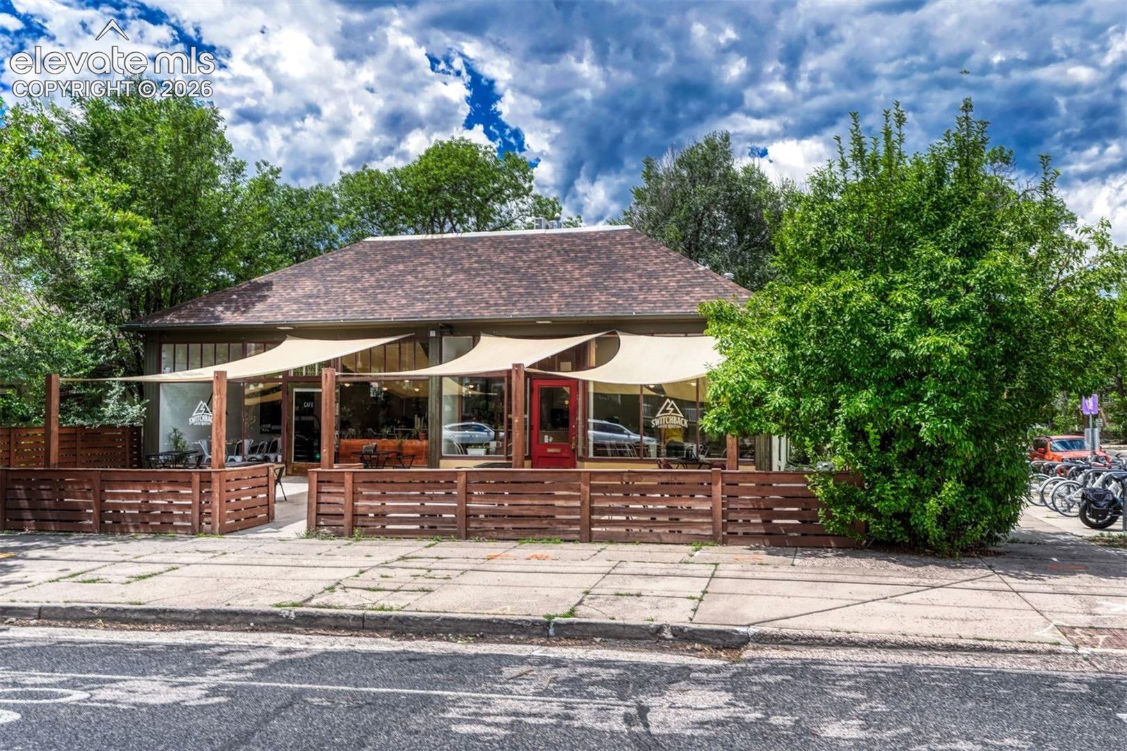 Switchback Coffee House only a block away