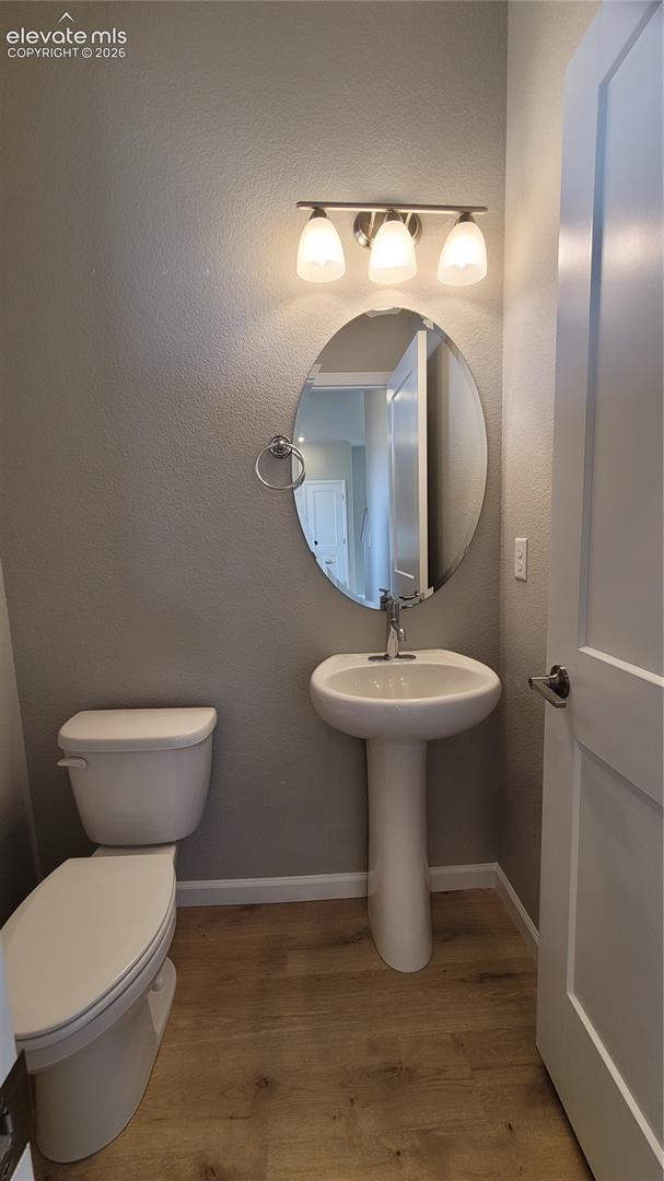 Powder Room, conveniently located on main level! 