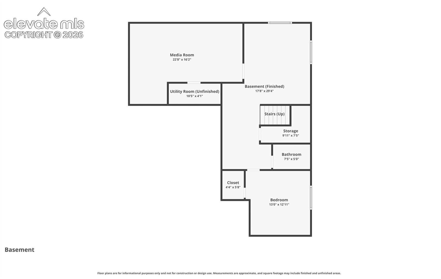 Basement Floor plan