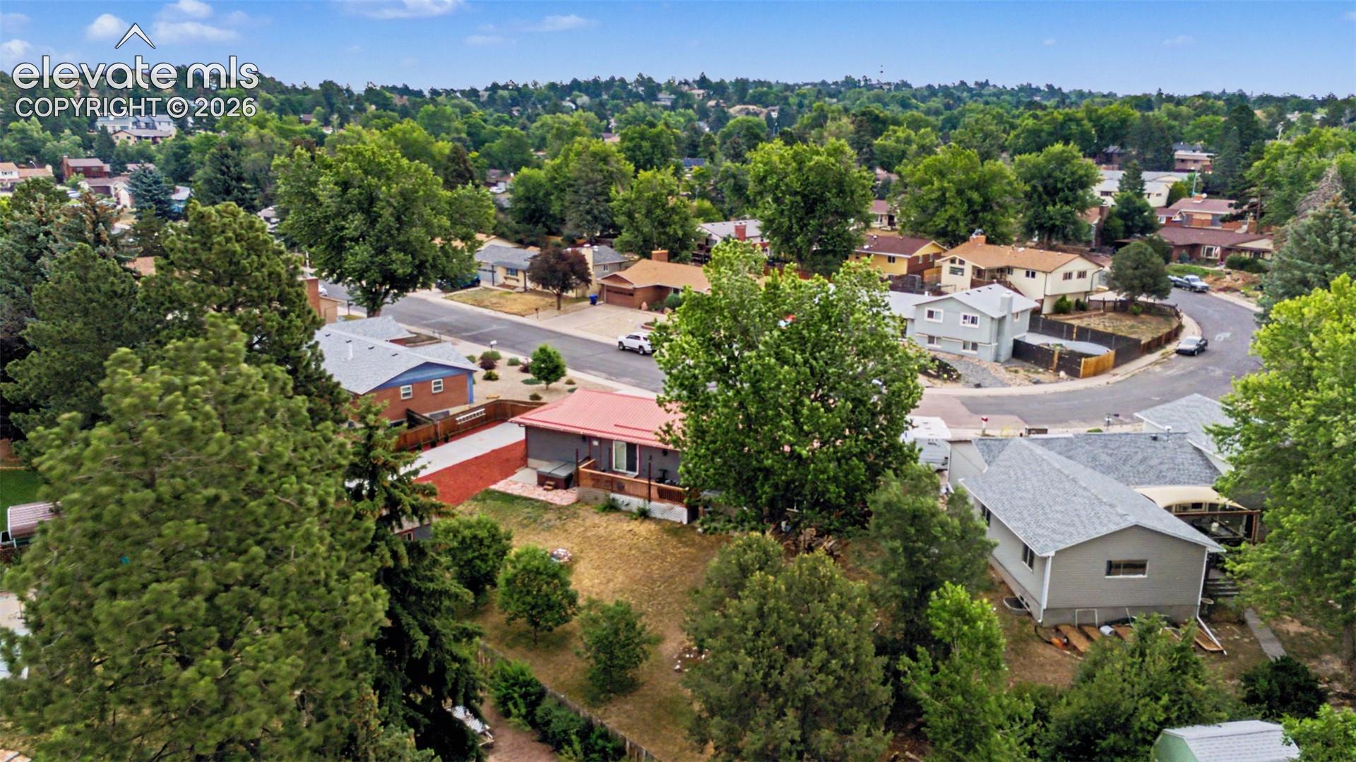 Aerial View of Property & Surroundings