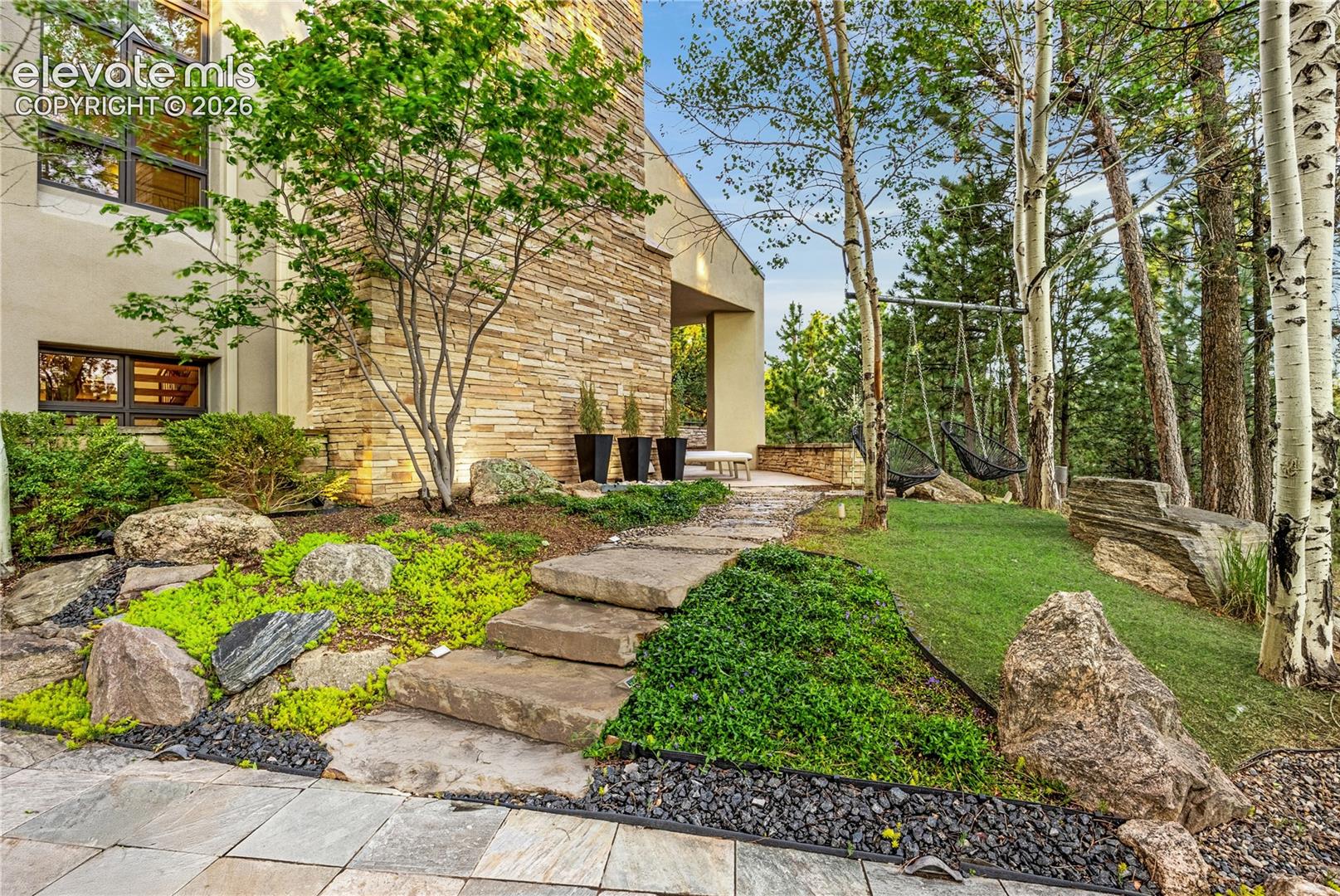 Beautiful landscaping