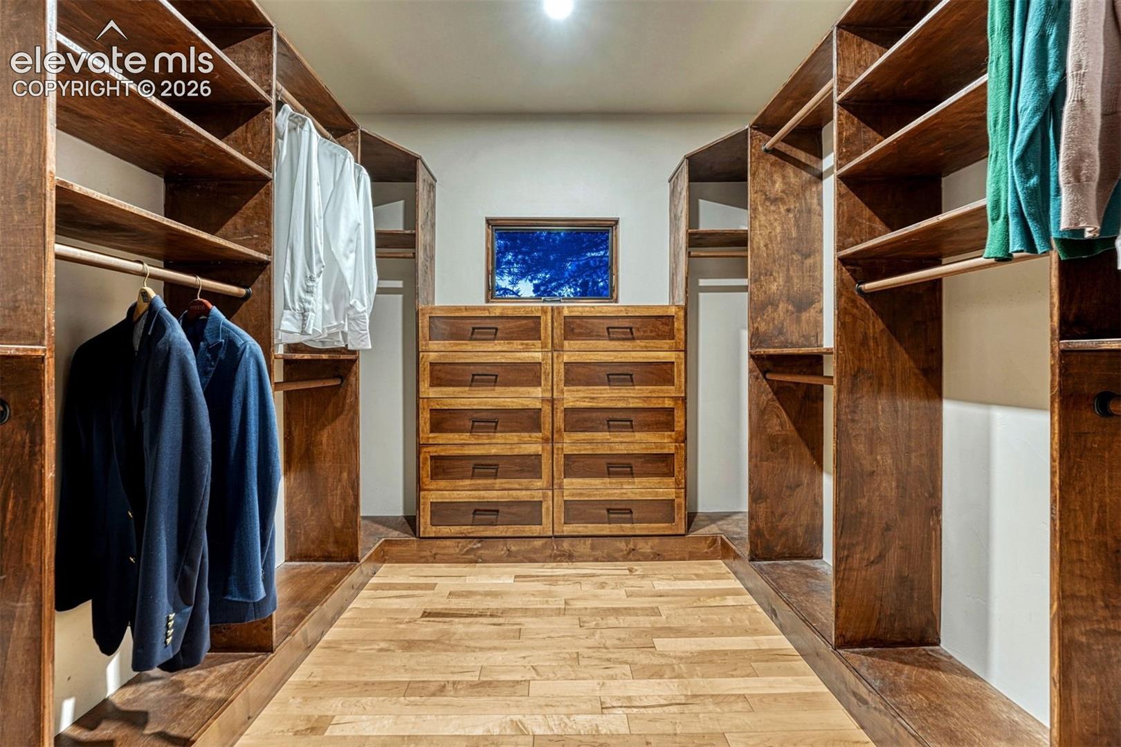 Primary Walk-In Closet