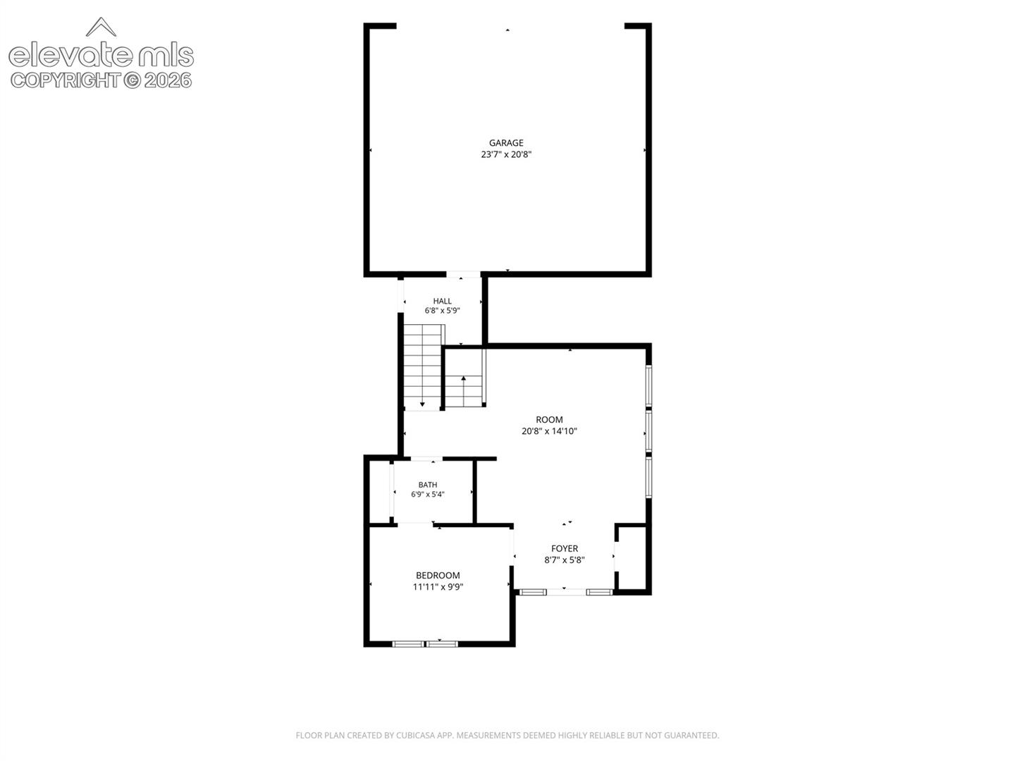 basement/garage level