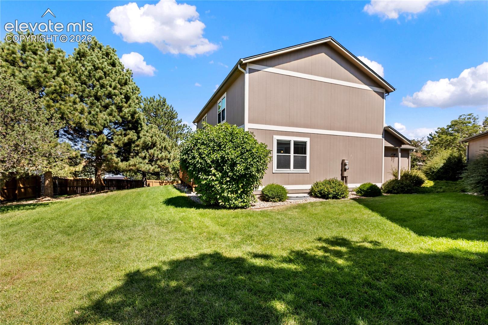 Side Yard area