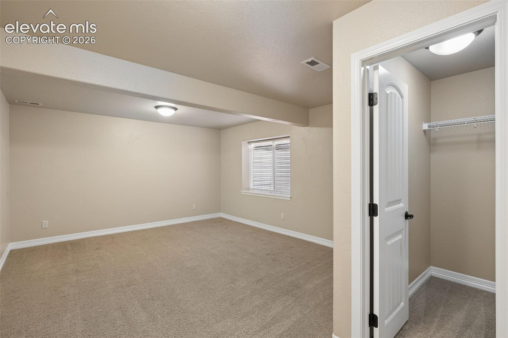 basement bedroom