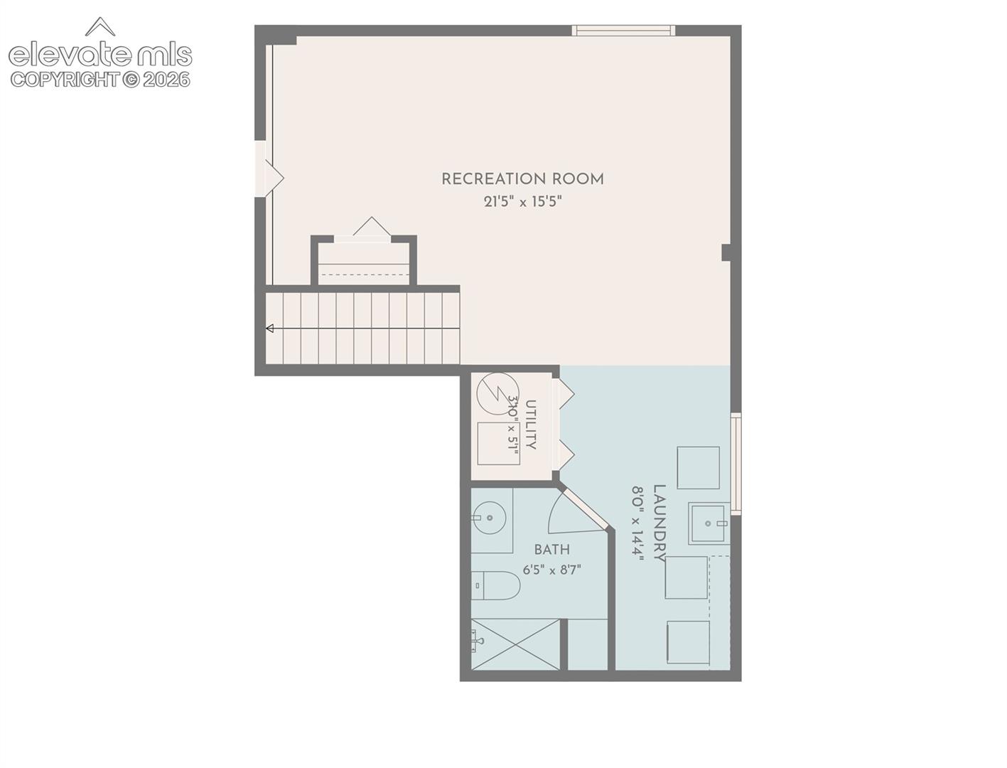 Basement floor plan