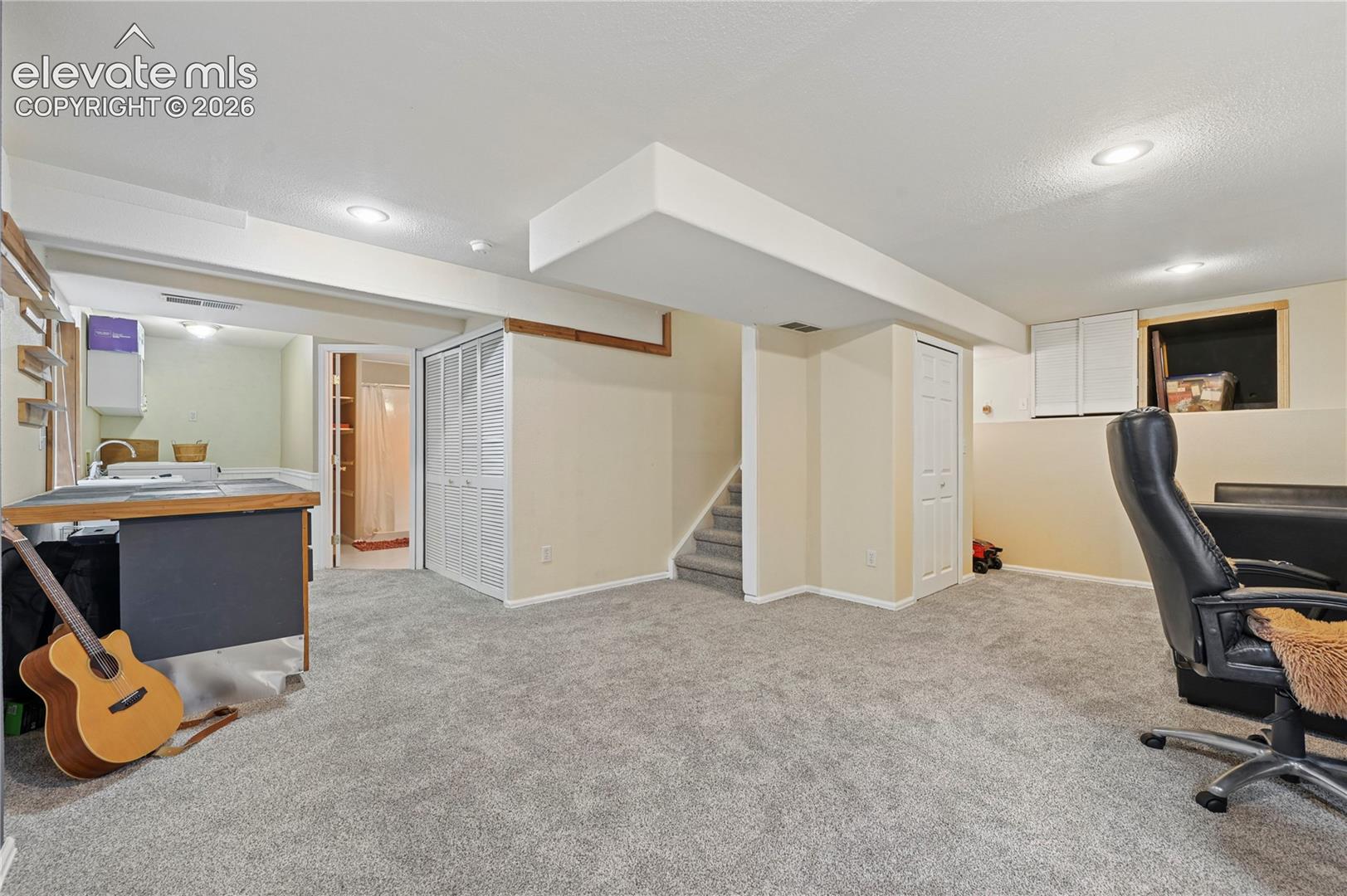 Basement open space could be a family room or very large bedroom #4