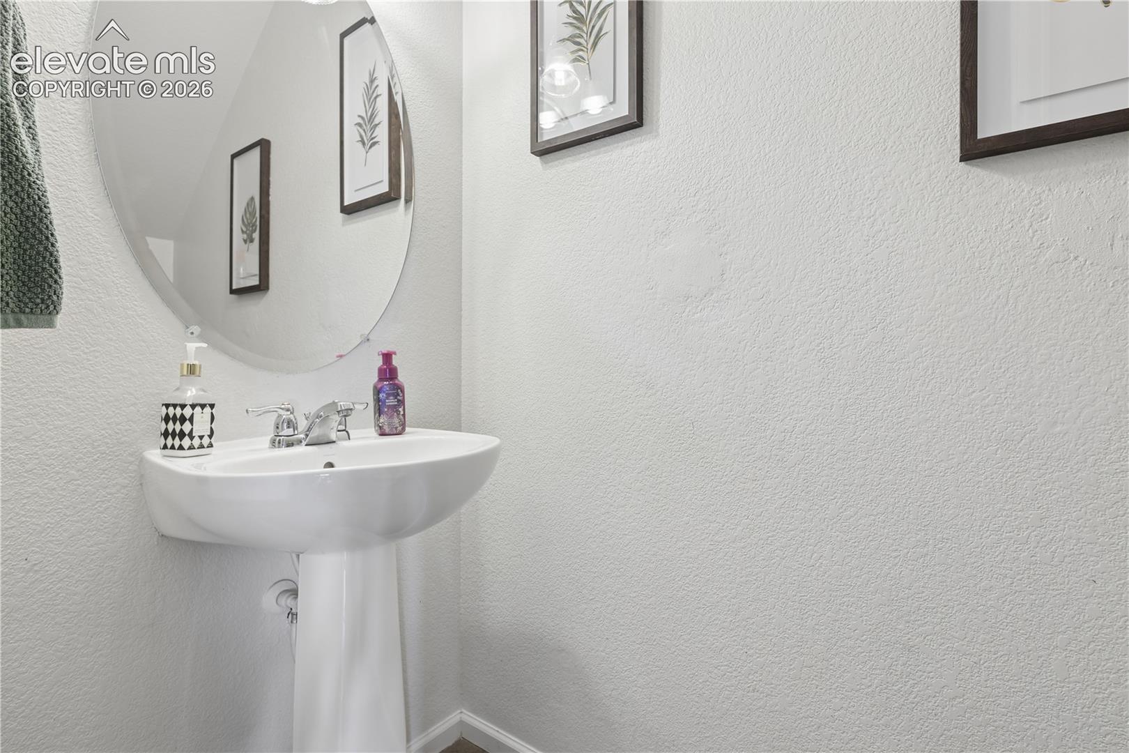 1/2 Bath located off of the main living area