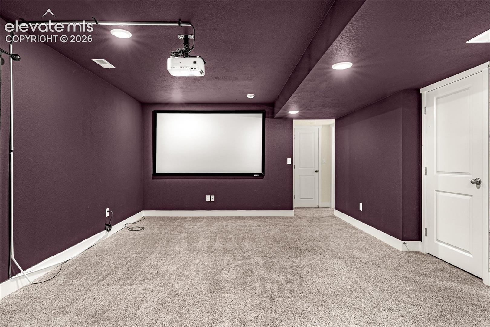 Basement living room