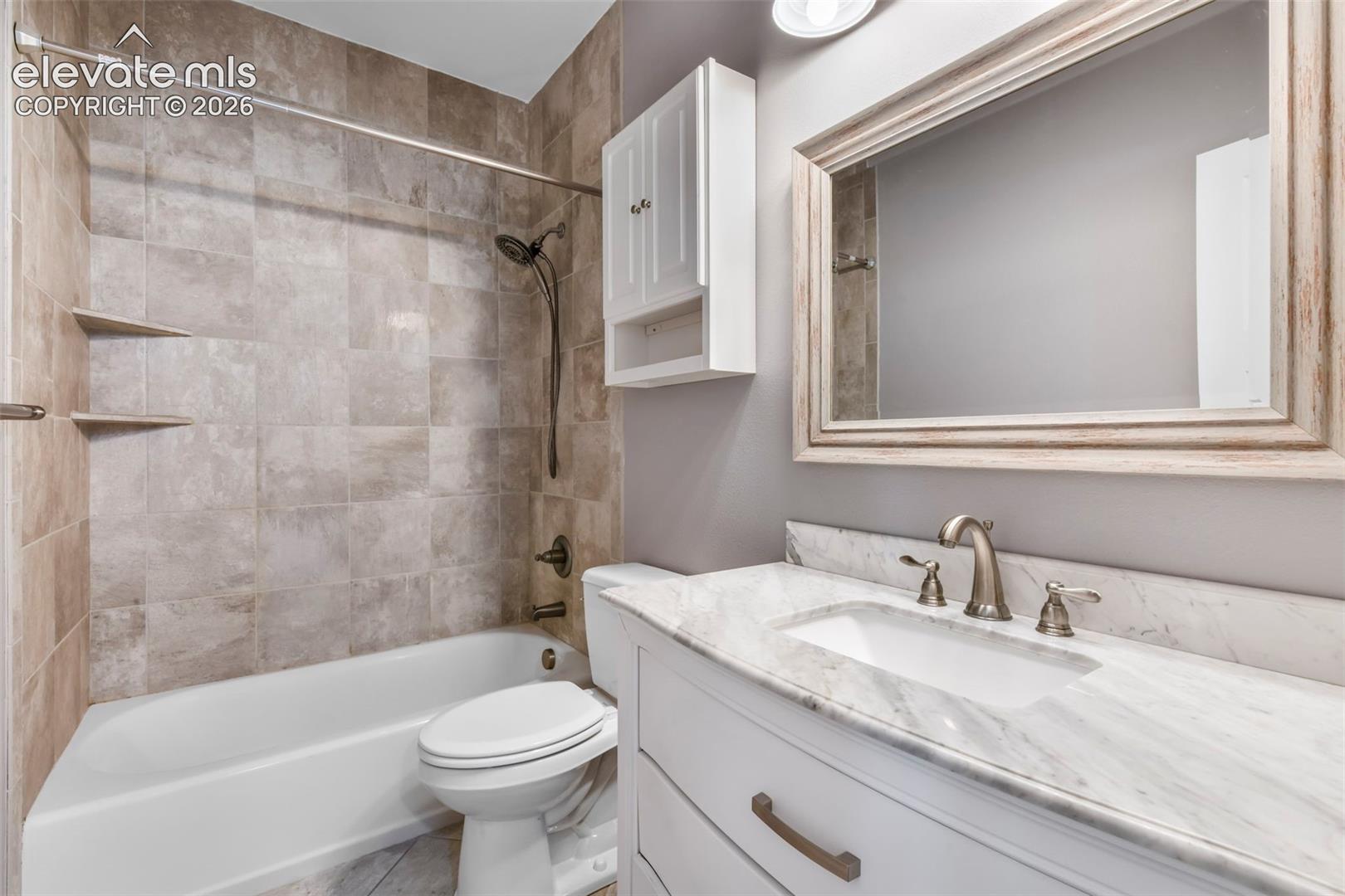 Basement bathroom