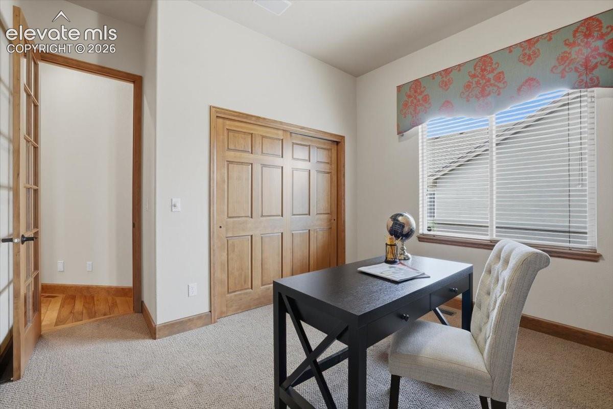 Second Bedroom on Main Level has Built-ins and can be an Office!