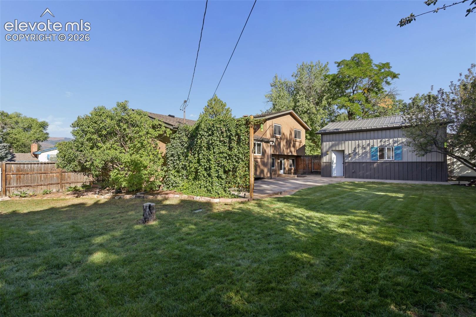 Extensive landscaping finish and tall privacy fencing!