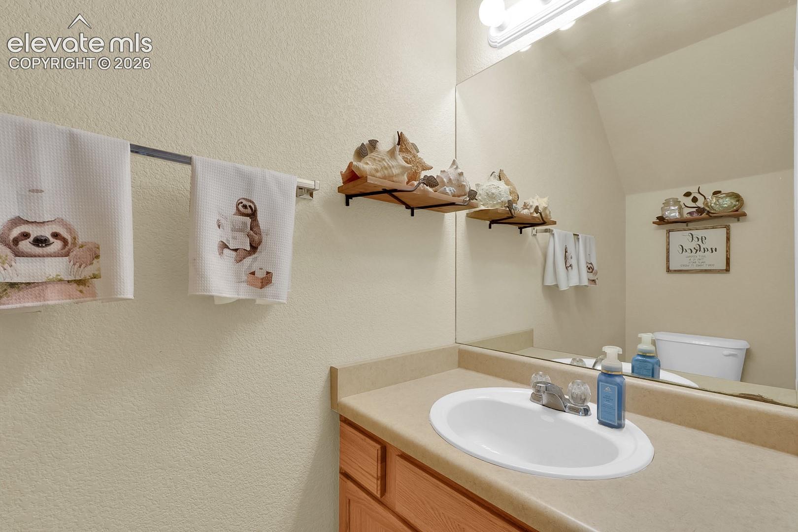 Main-level half bath