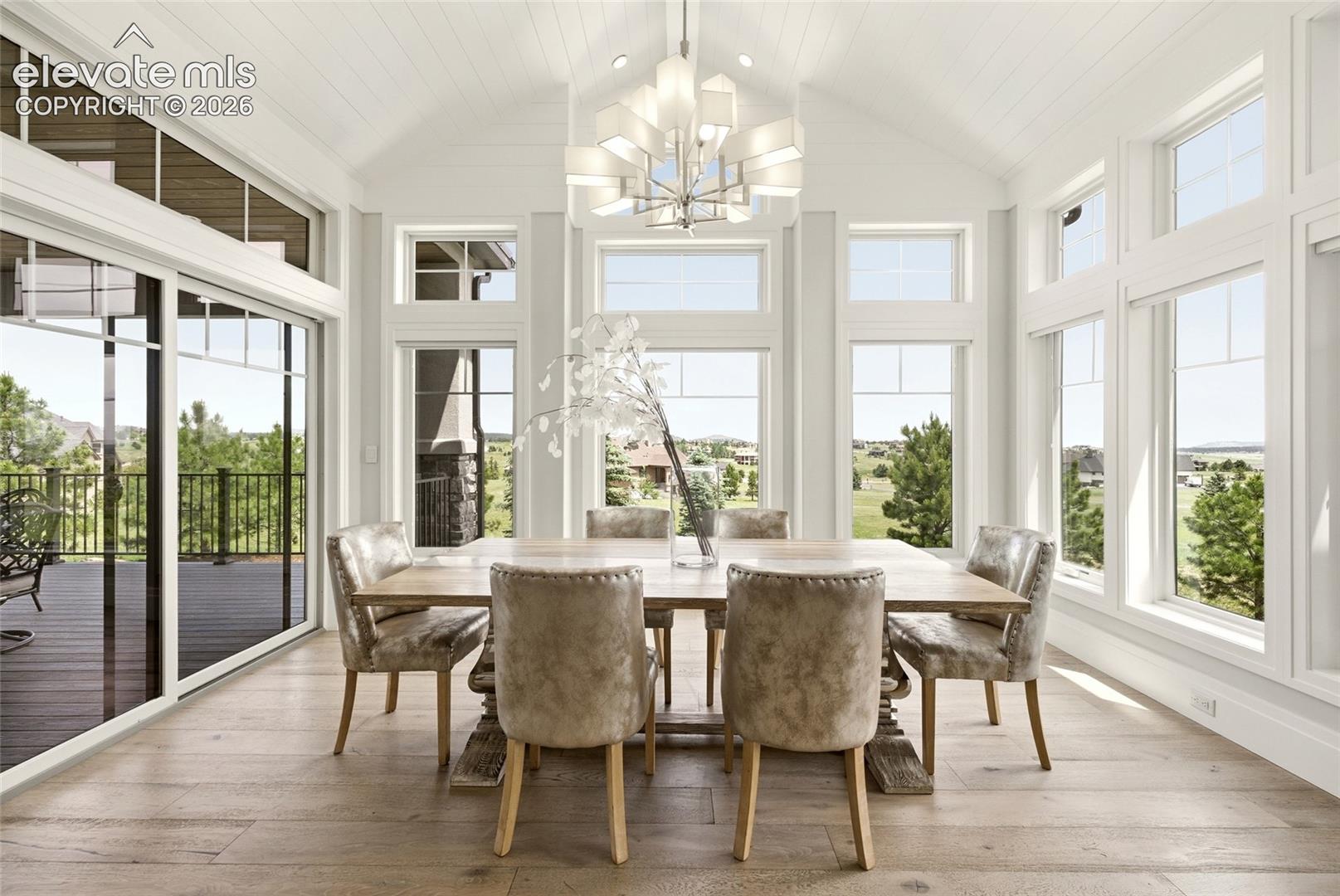 Dining Room with beautiful views