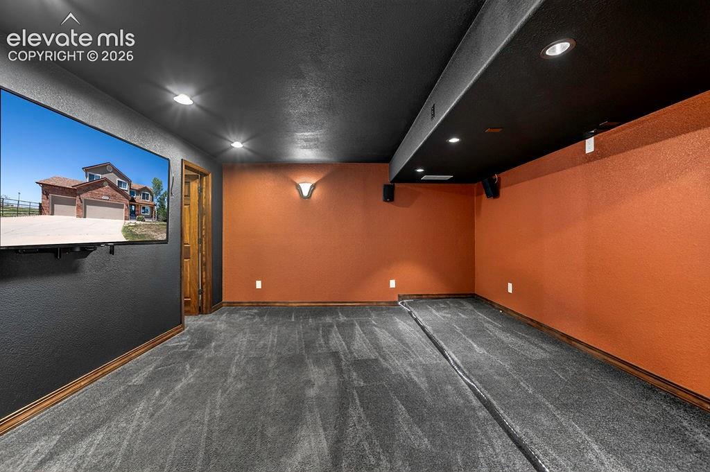 Media/theater room