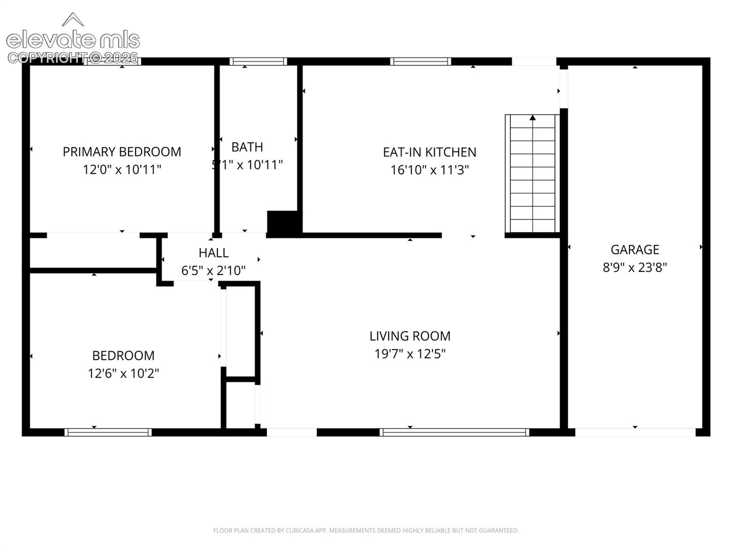 Main Level with attached garage