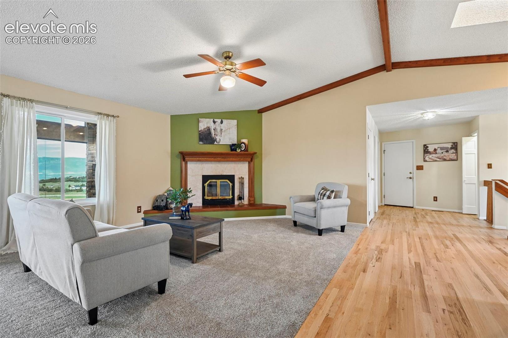 Living room on main level