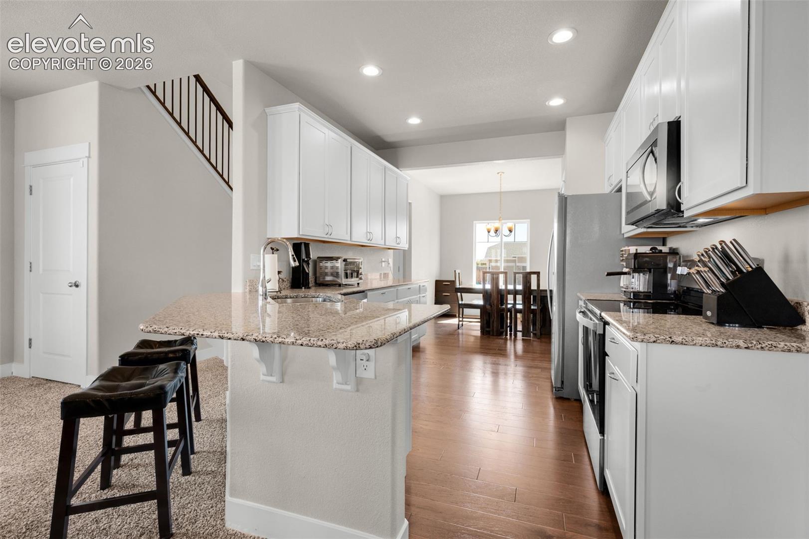 Notice there recessed lights