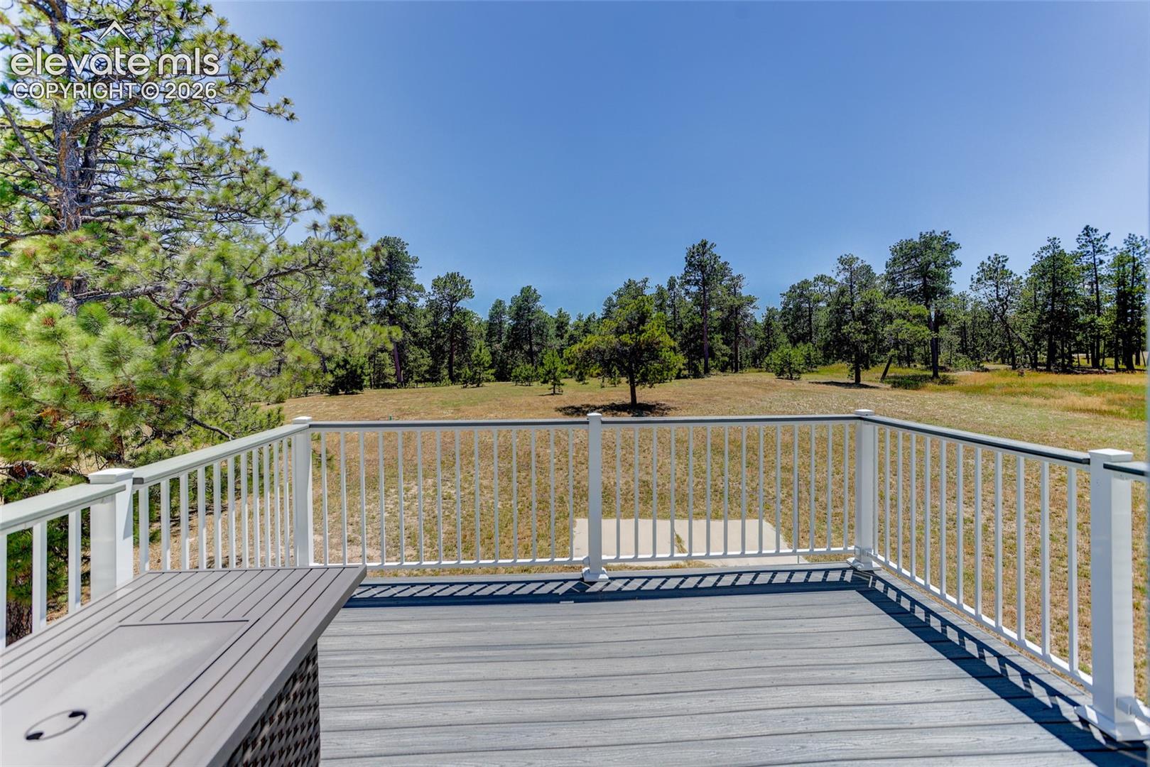 Guest house deck