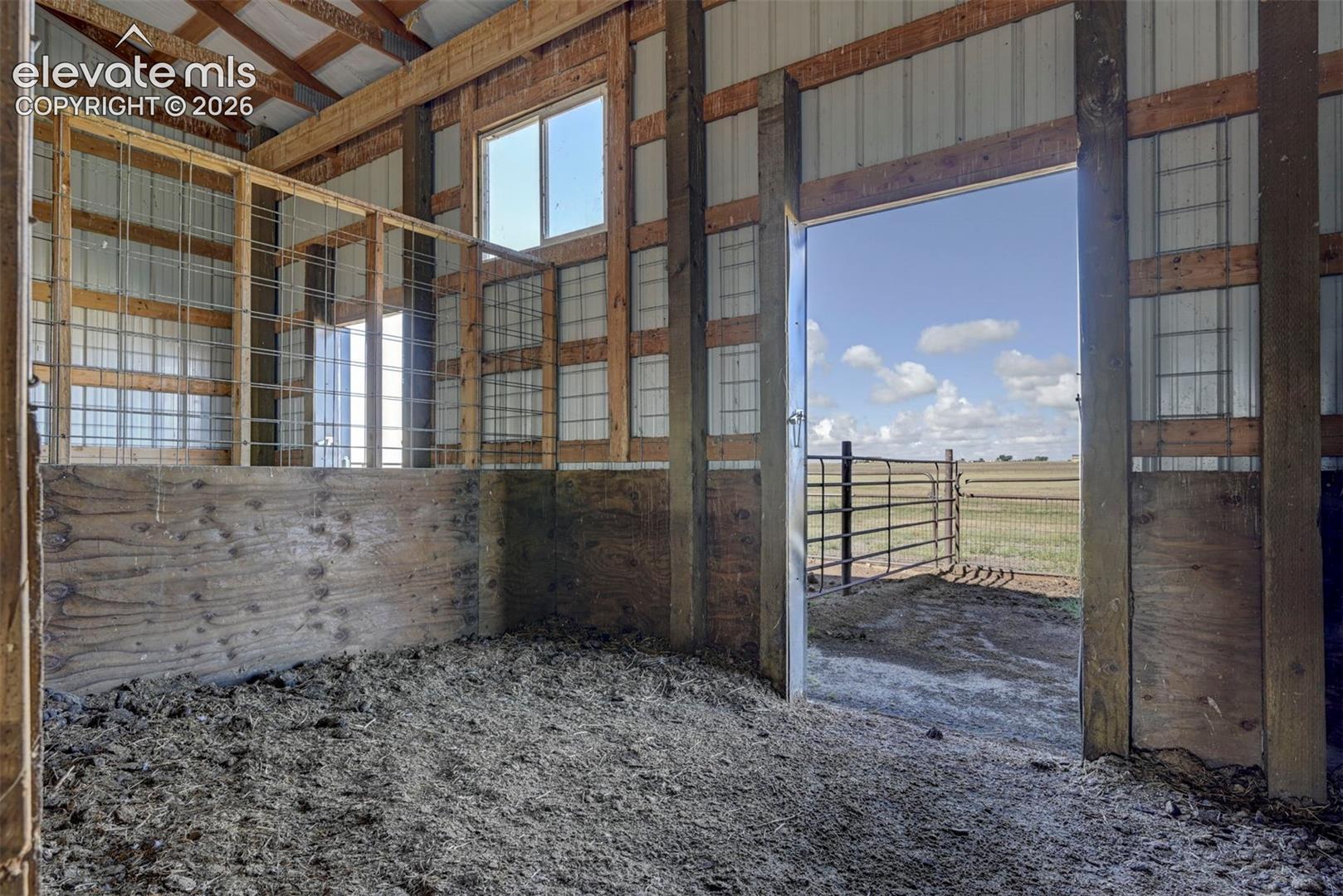 inside stall