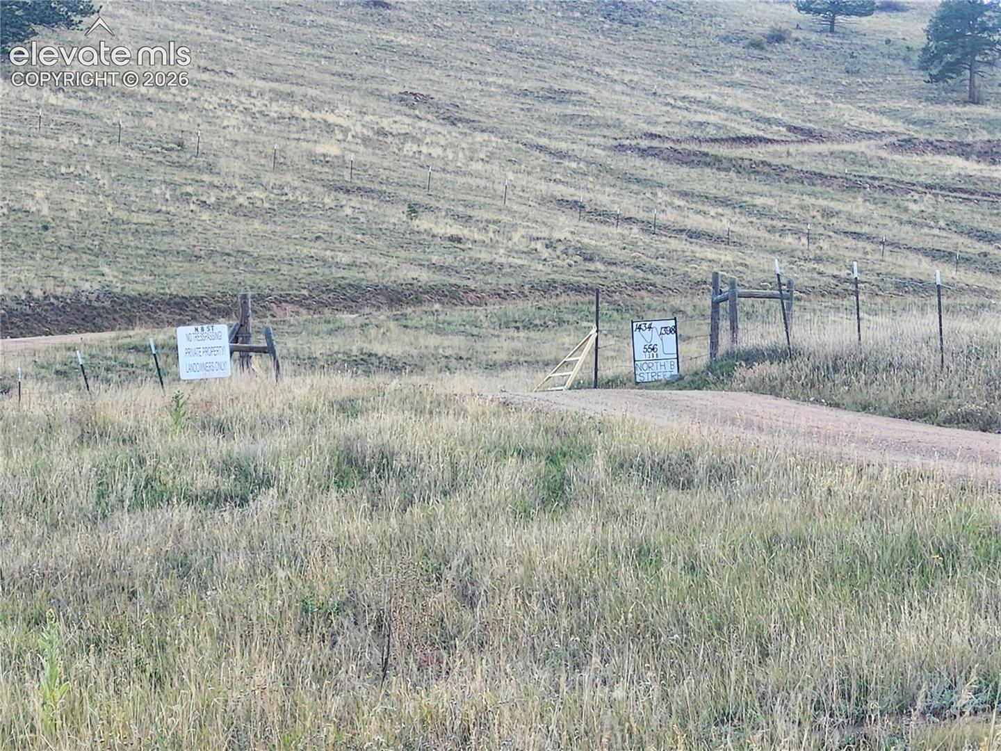 Go through gate stay to the right