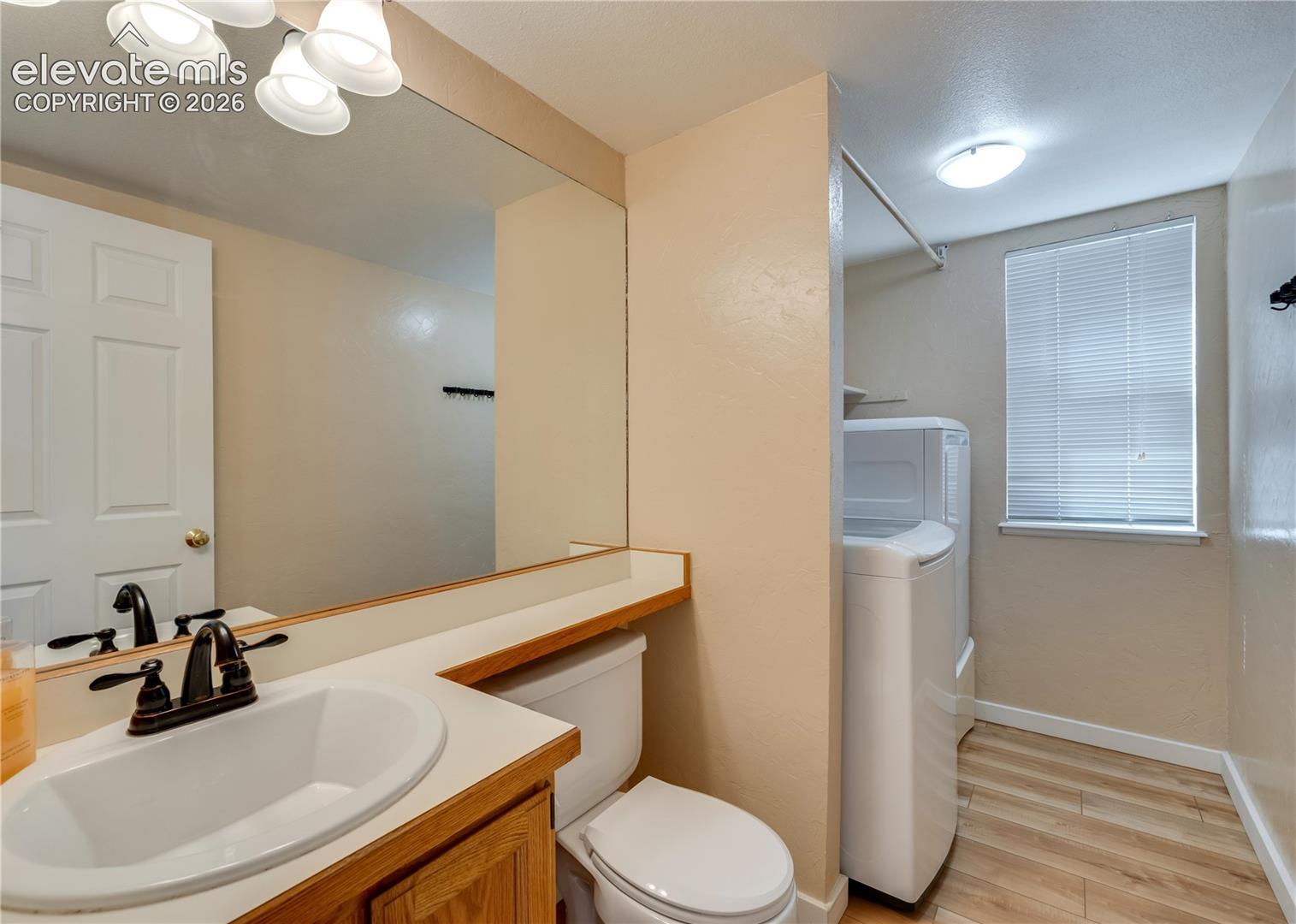 Half bathroom on main level