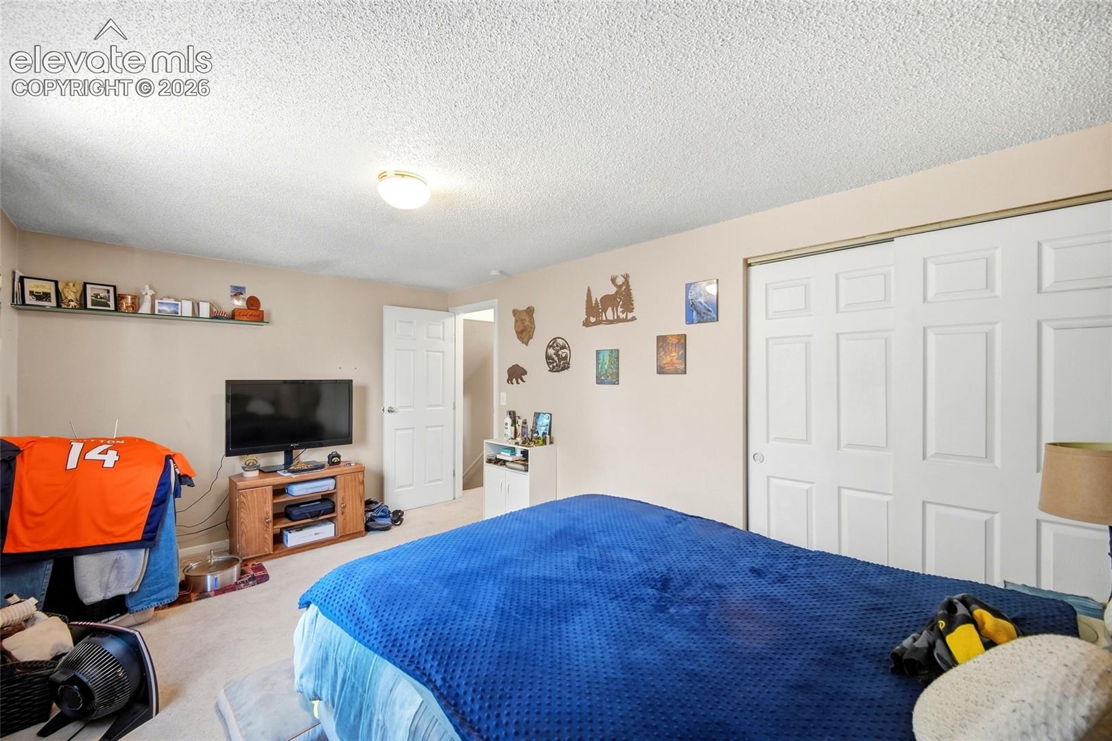 Upper level primary bedroom