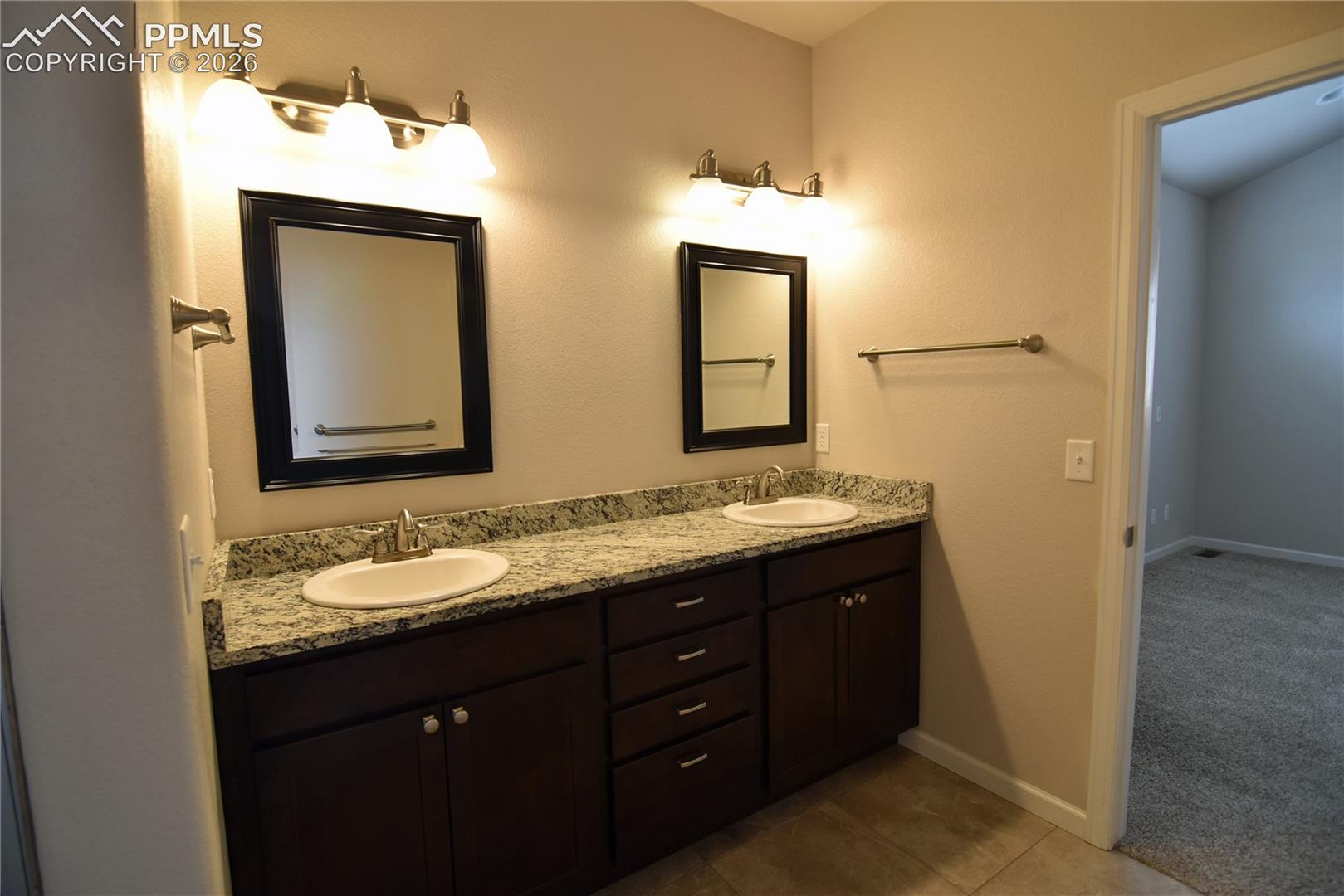 Twin vanities!