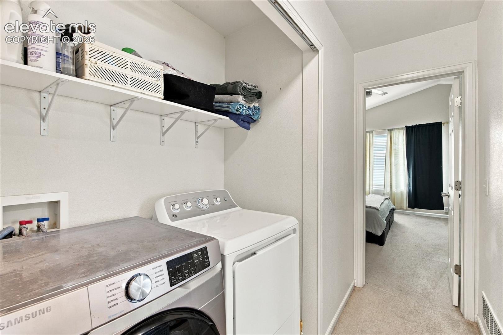 Main level laundry