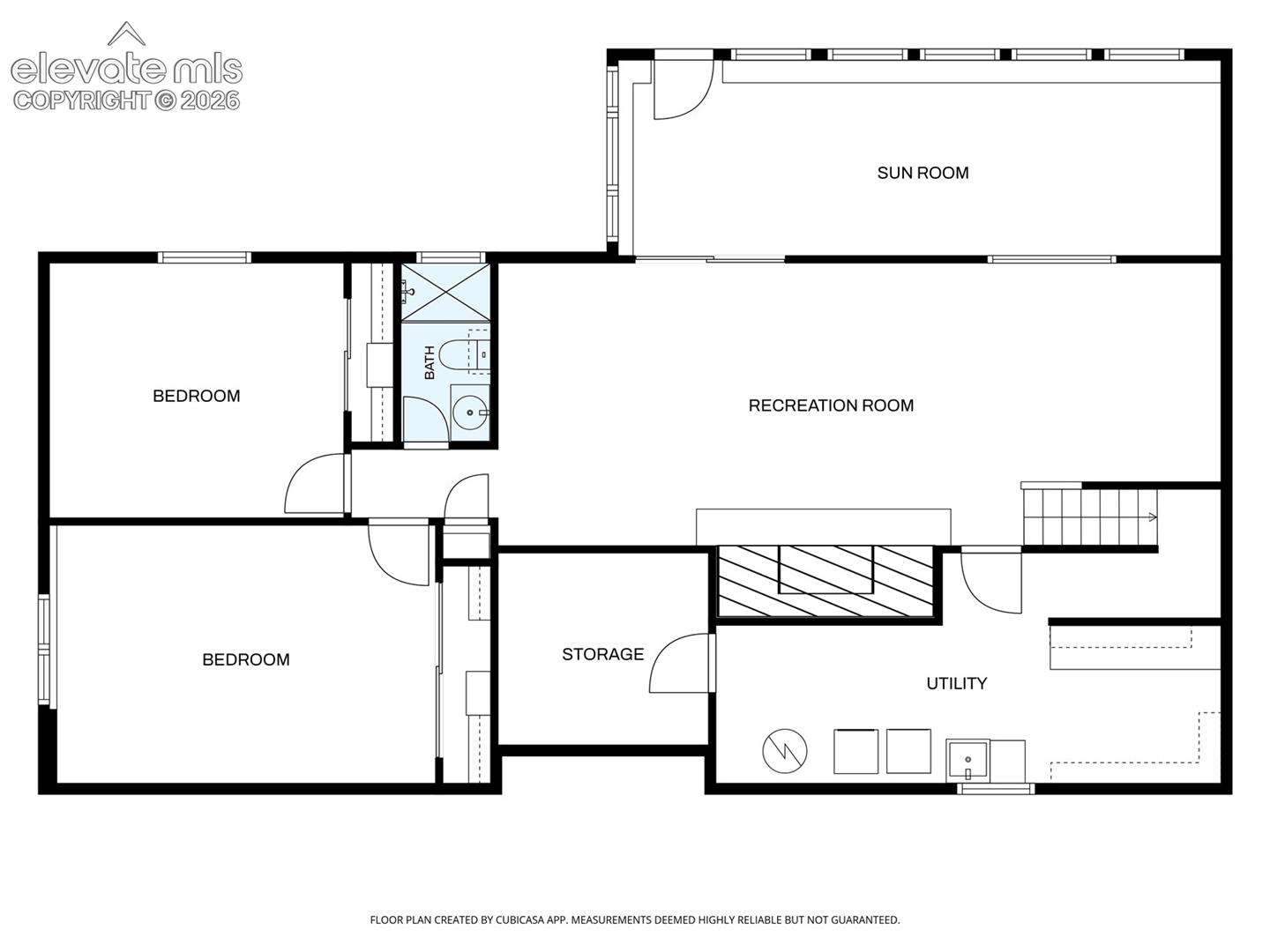Basement floorplan