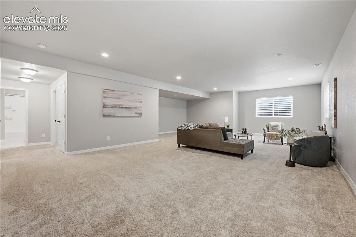 Huge basement with natural lighting!