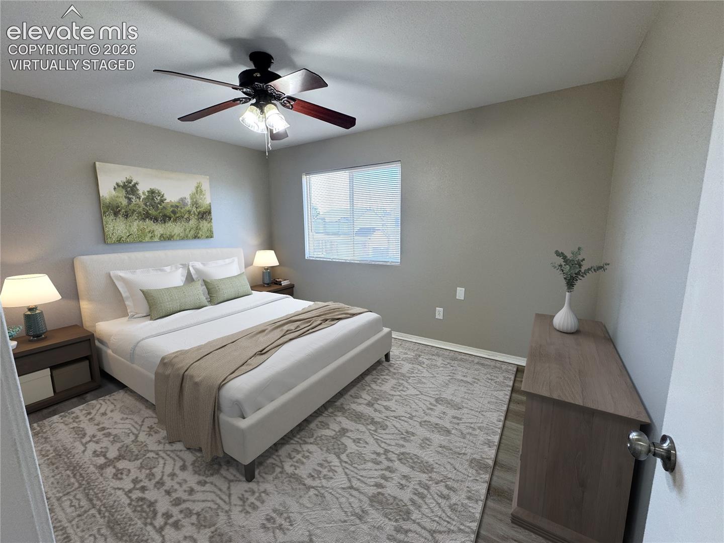 Master Bedroom - Virtually Staged