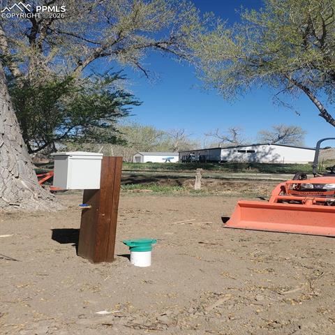 This is one of 3 RV hook-ups near the river. 