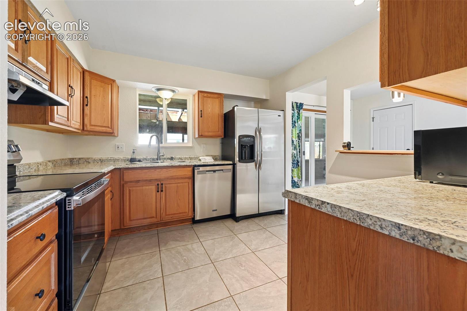 Tons of cabinets with new updated appliances.  