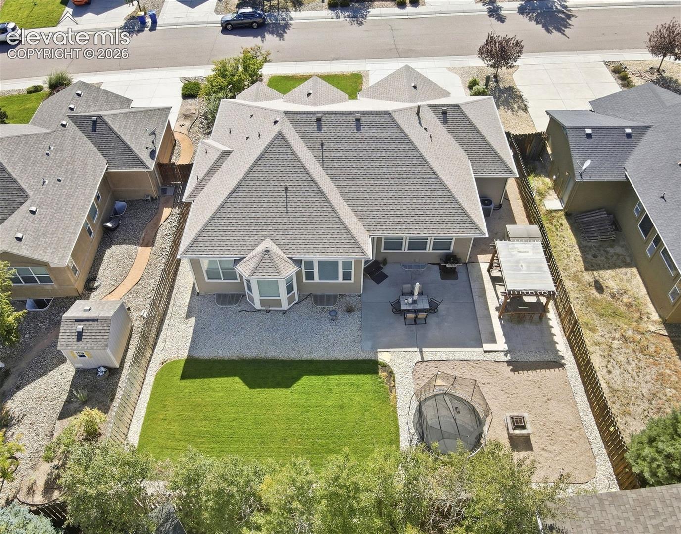 Open yard space with room to play and relax.