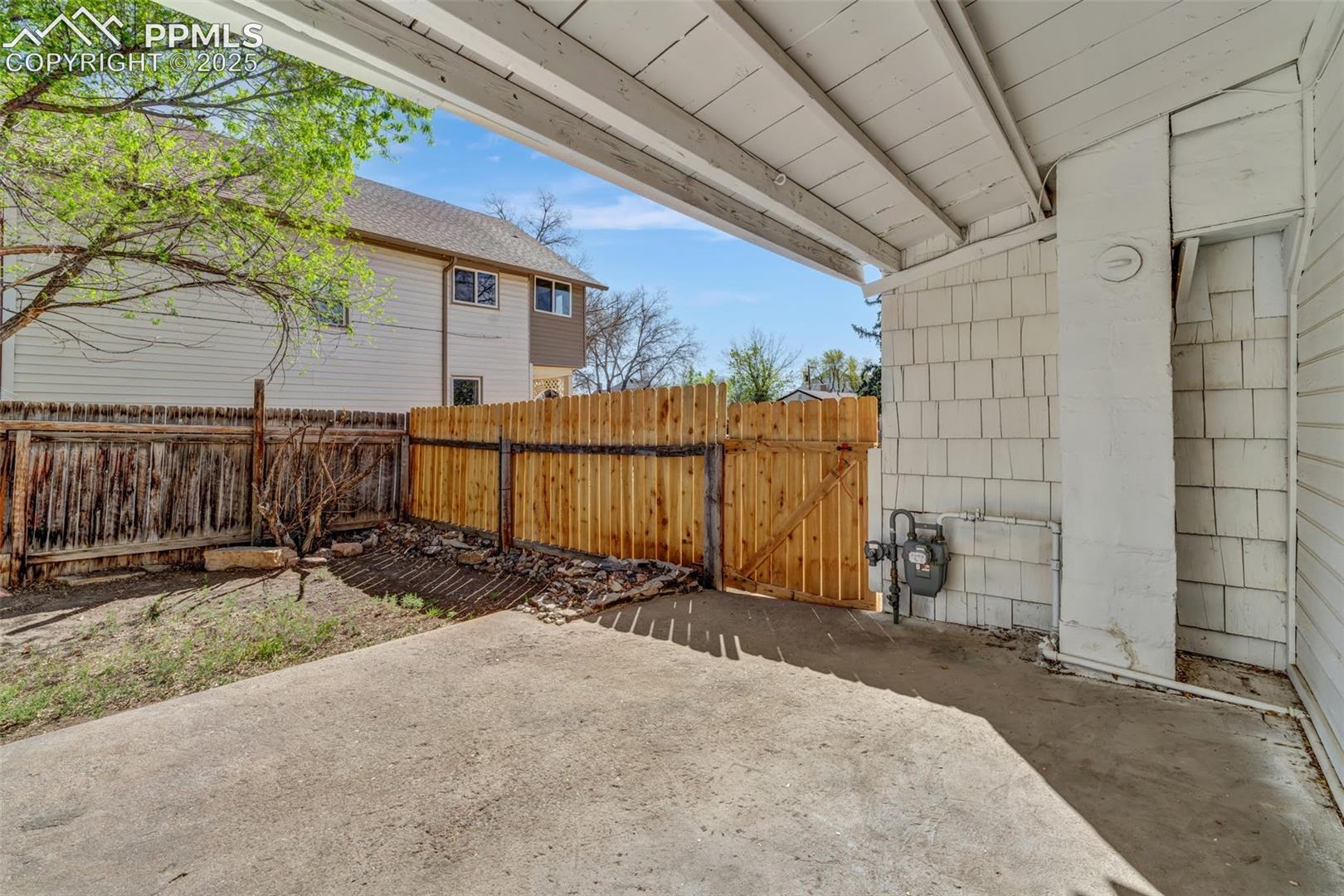 Newer Fence Portions in Fully Fenced Backyard