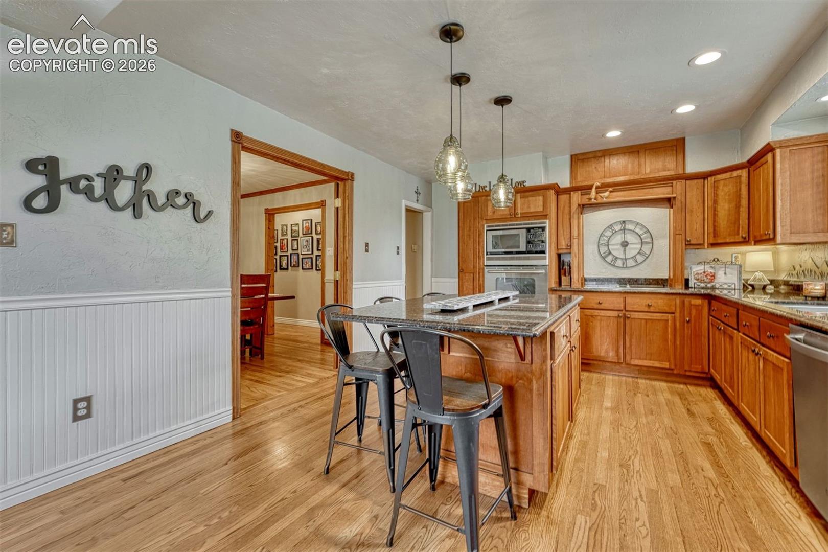 Great kitchen space for cooking and entertaining.