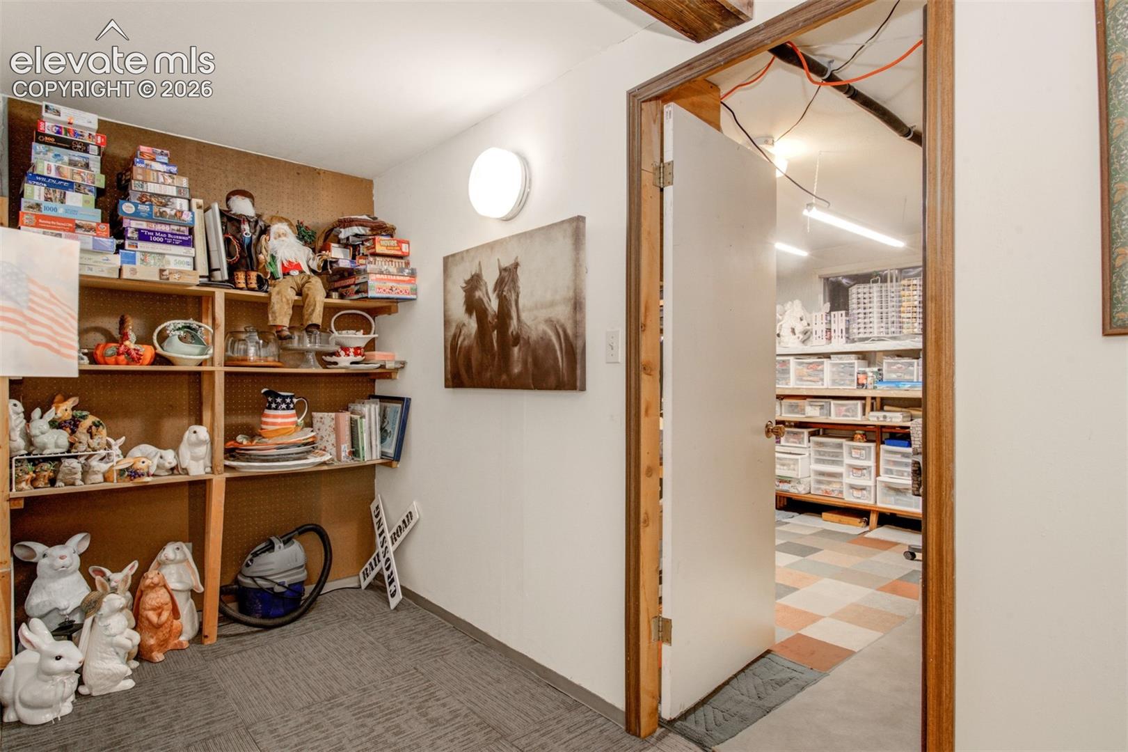 More shelving for your storage needs.