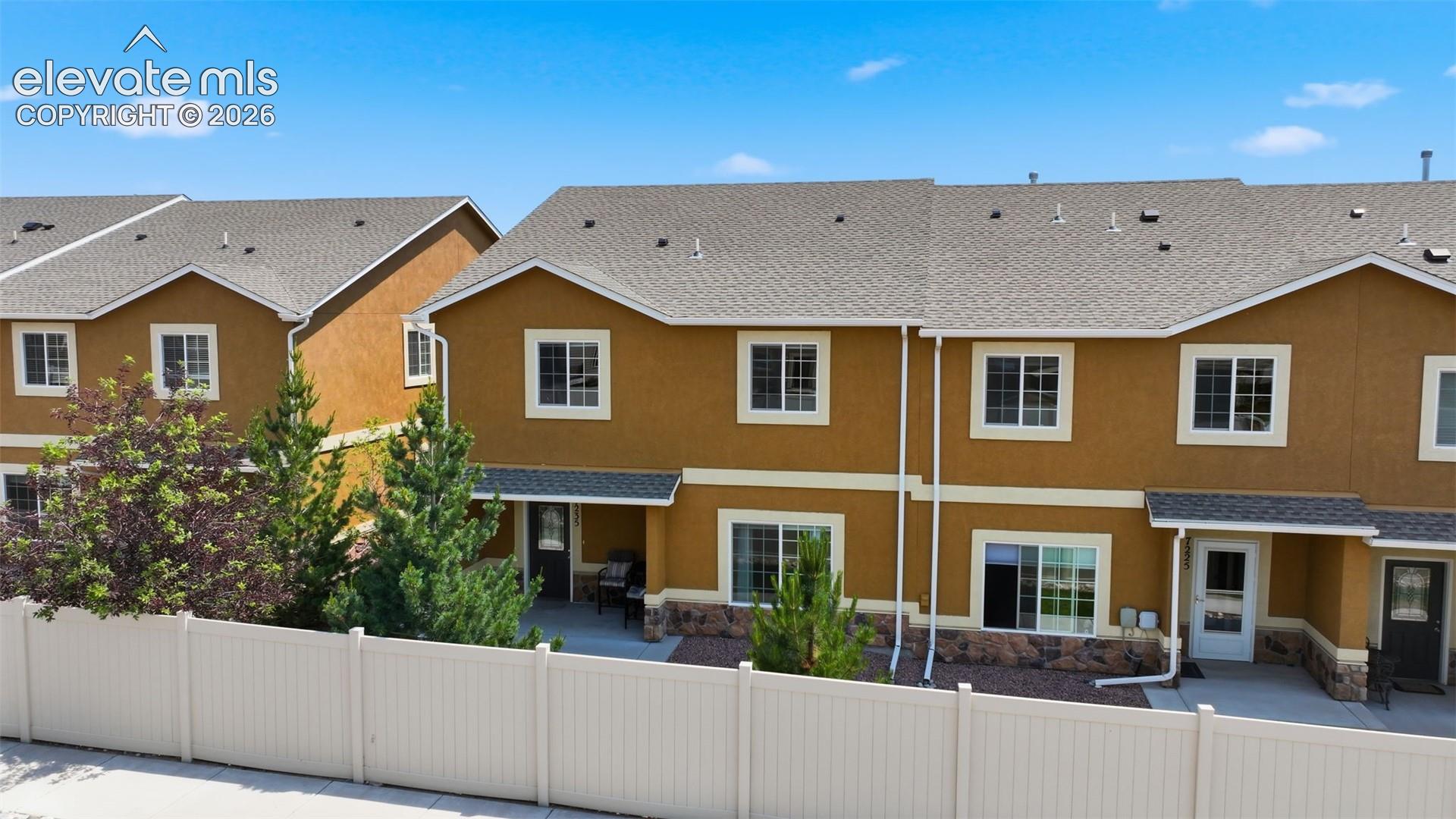 End Unit Townhome with covered Porch