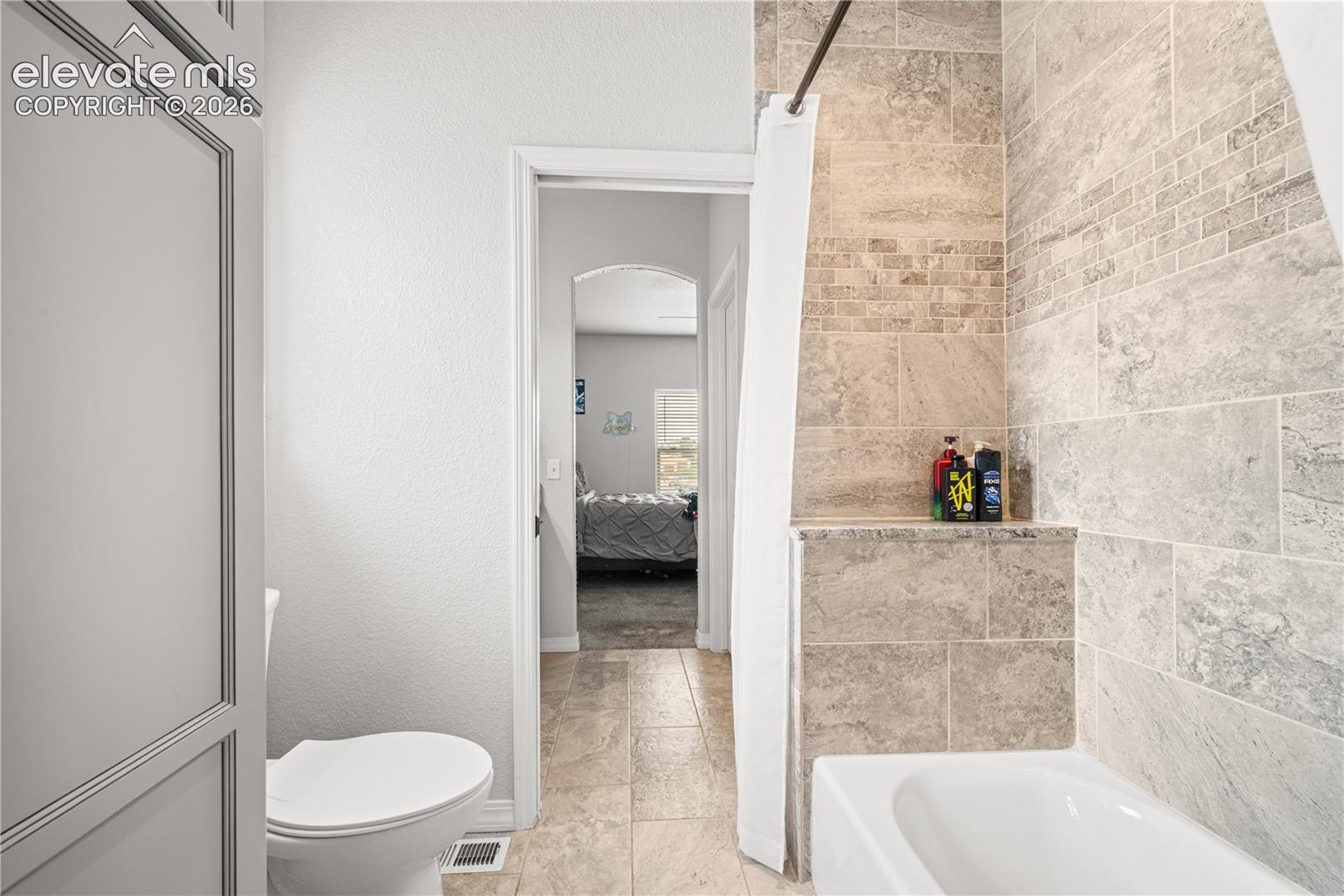 Connecting Bathroom