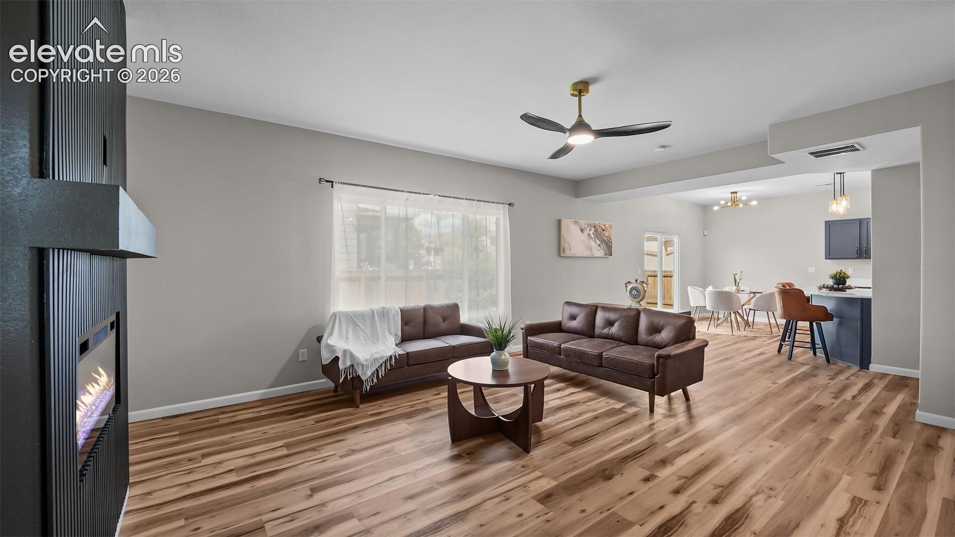1st living space on main level