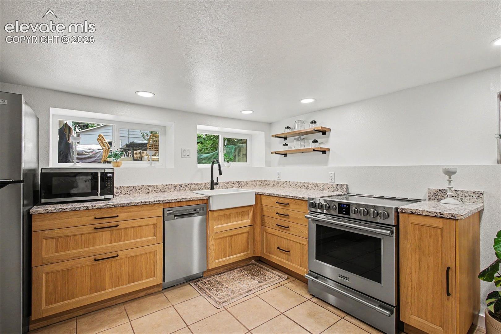 Separate, remodeled kitchen in basement!