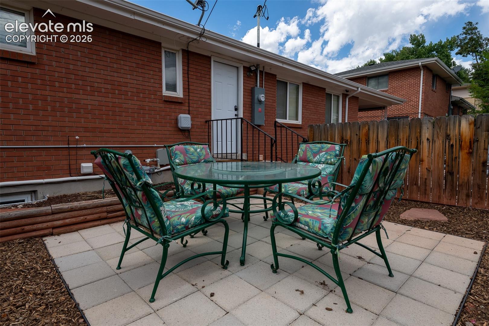 Lower unit patio