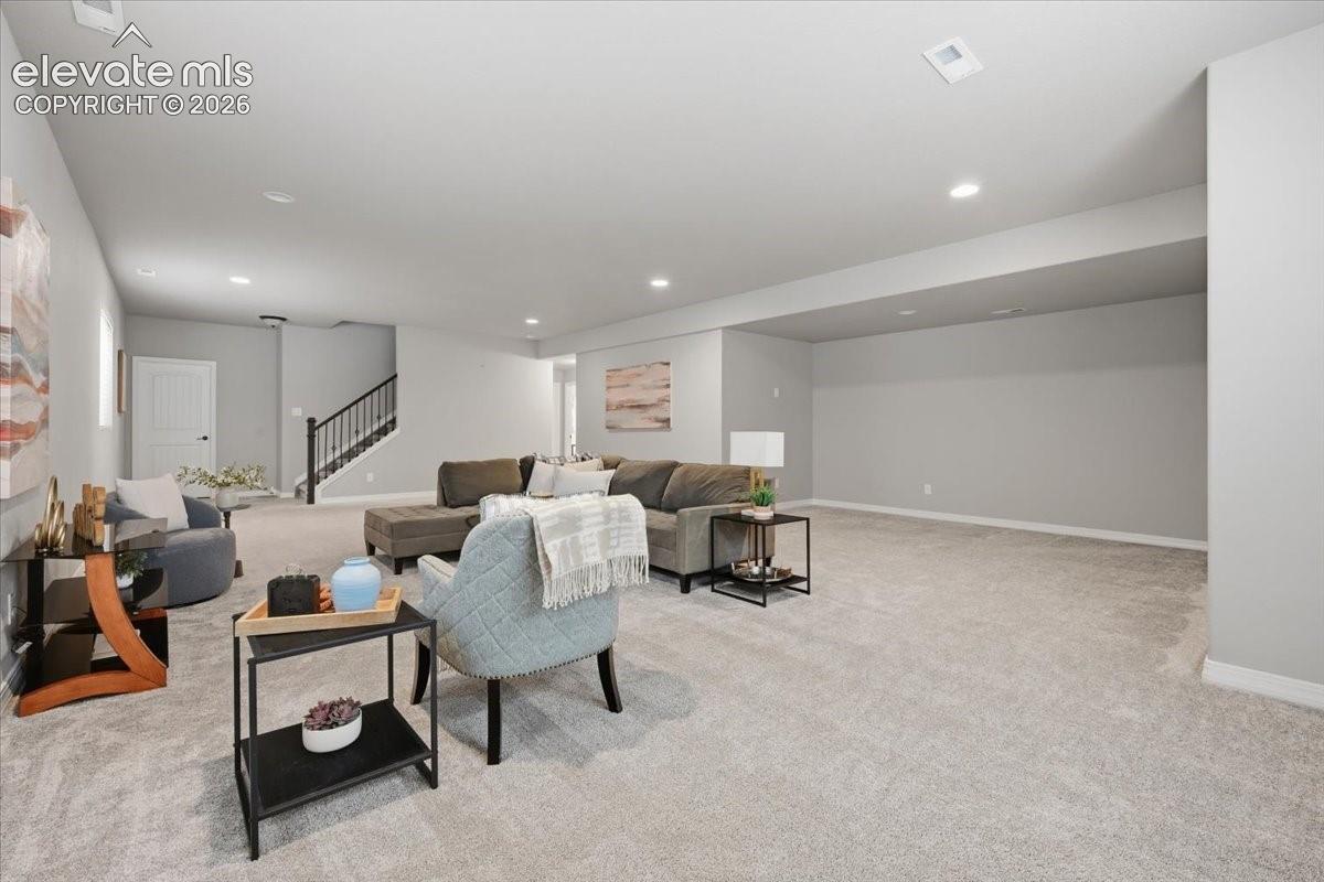 Another view of the basement main room!