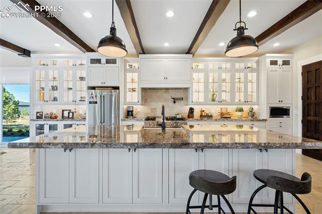 Front view of kitchen from great room