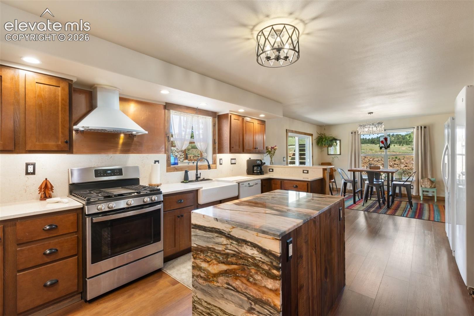 Contemporary style in a pristine mountain setting. 