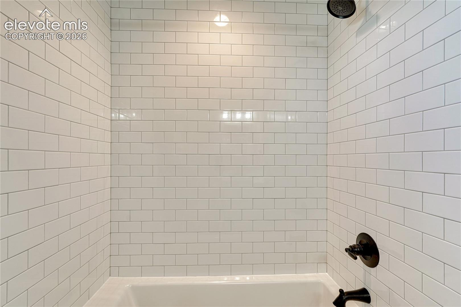 ...and subway tile. 