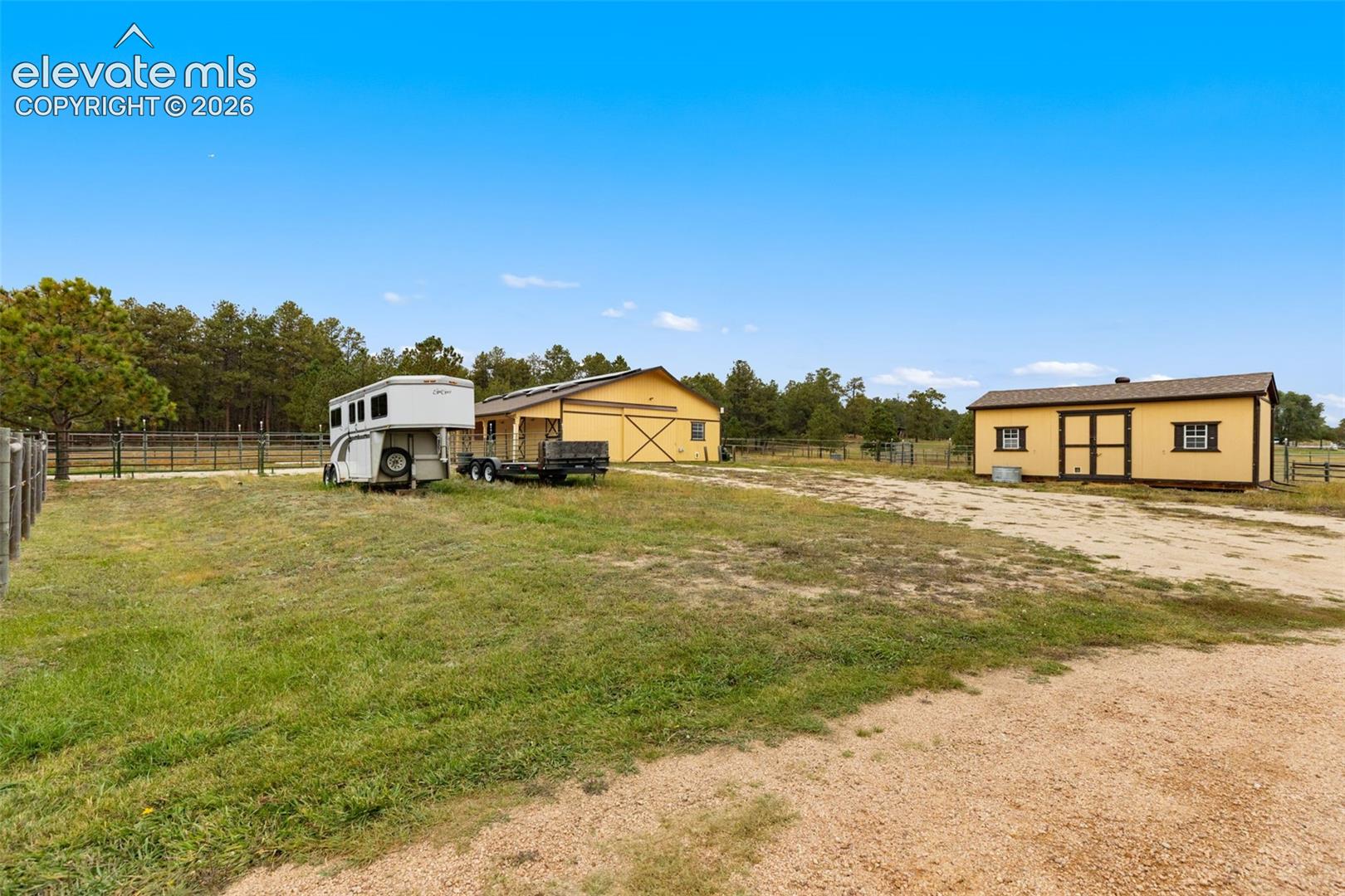 Barn/Stable and open space