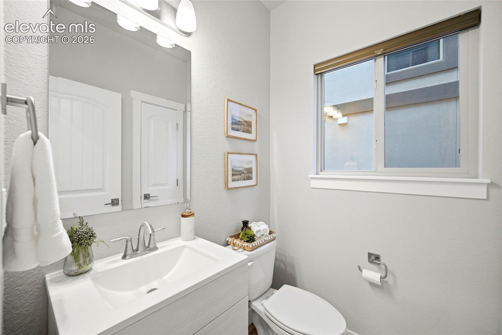 Main-level half bath