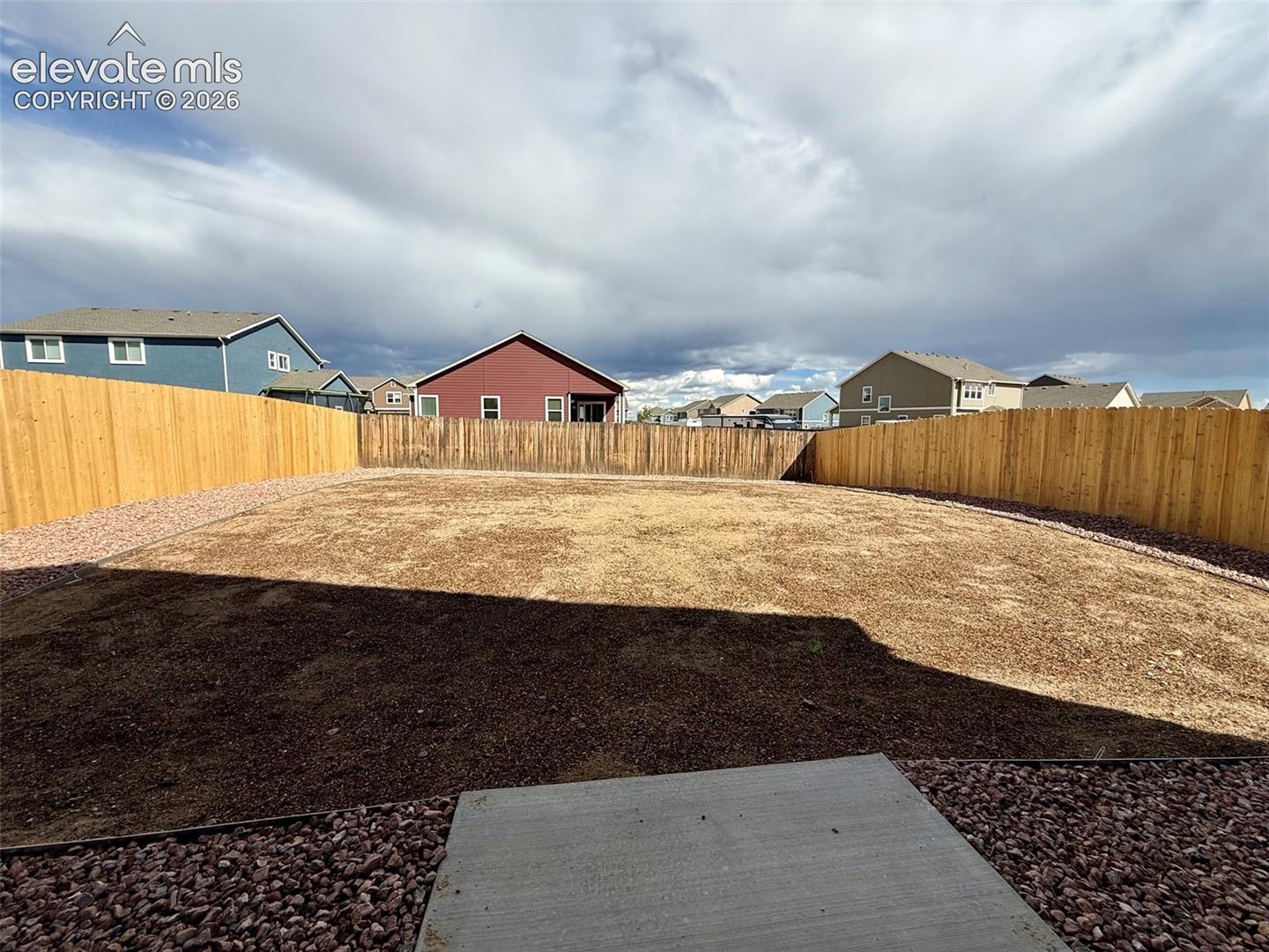 Landscaping coming soon and is included